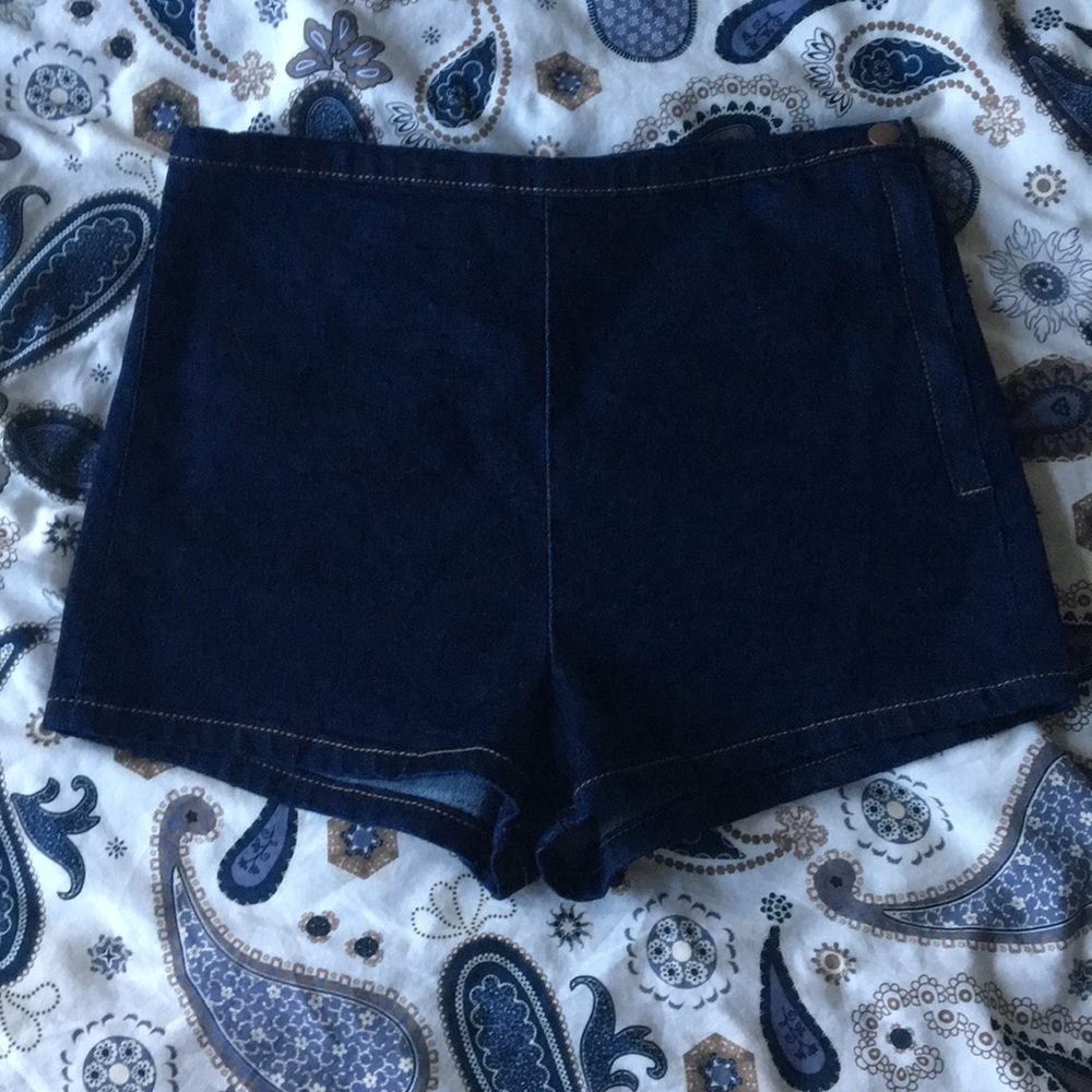 Denim Short Shorts